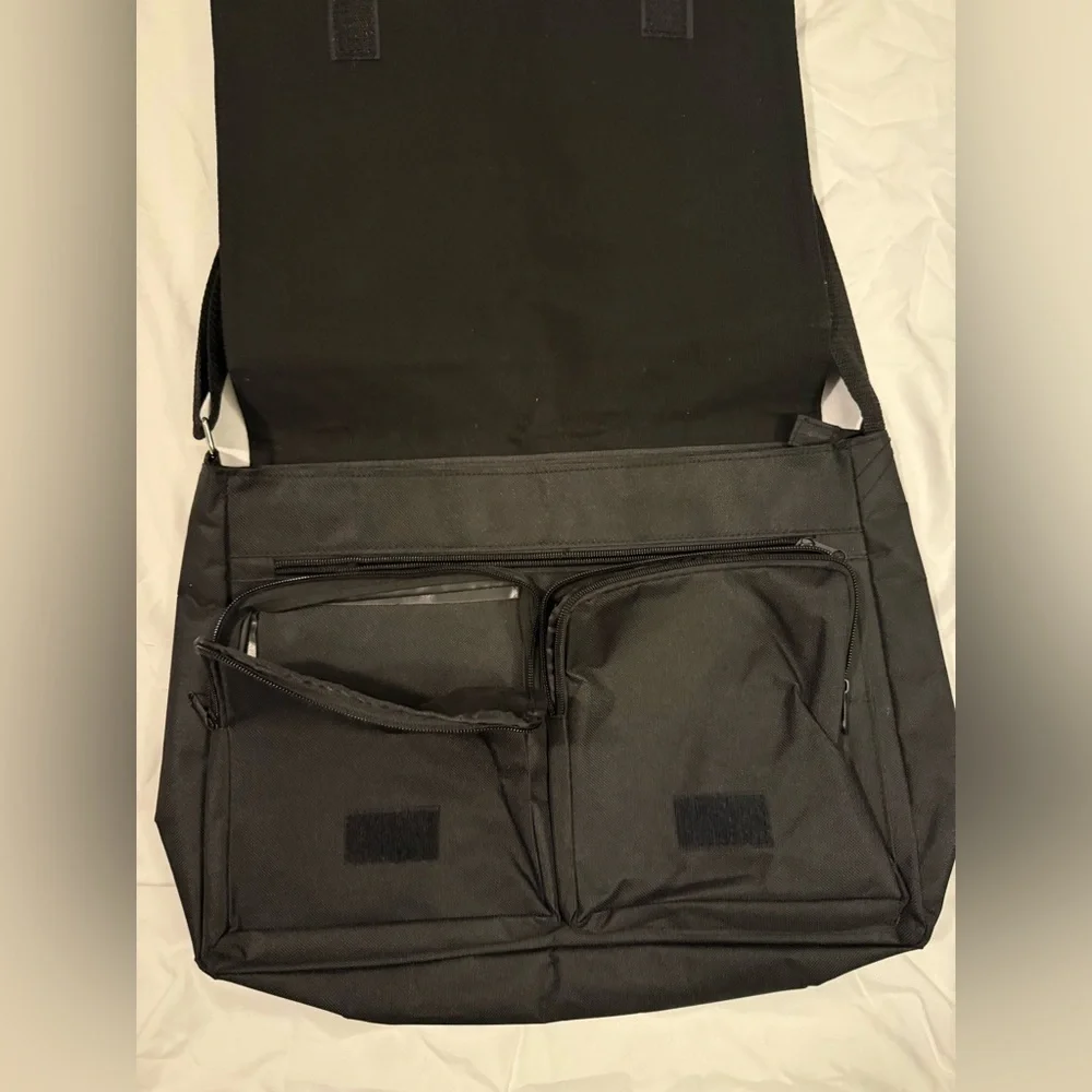 The Who - Classic Tour Memorabilia - Black Canvas Messenger Bag